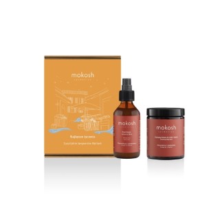 Mokosh Sicilian Market Ballaro -geschenkset: handlotion + bronzing body- en gezichtslotion
