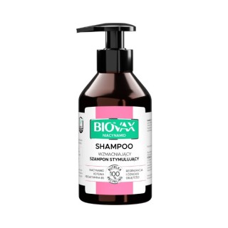 Biovax Niacynamid wzmacniający Szampon do włosów stymulujący 200 ml