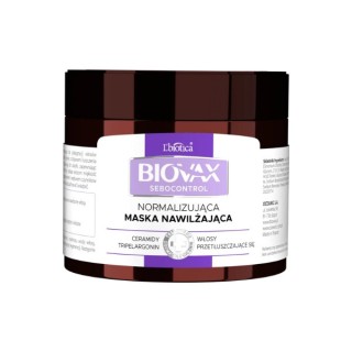 Biovax Sebucontrol нормалізуюча Себорегулююча маска для волосся 250 мл