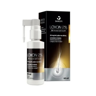 Loxon 2% Liquid for the scalp Baldness treatment 60 ml