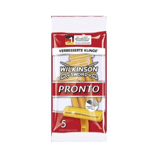 Wilkinson Sword Pronto wegwerpscheermes voor heren 5 stuks