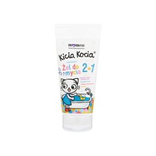 М'який гель для вмивання 2в1 Momme Mother & Baby Natural Care Kitty Kocia 200 мл