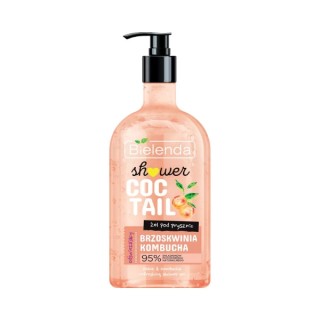 Bielenda Body Coctail Douchegel Perzik + Kombucha 400 ml