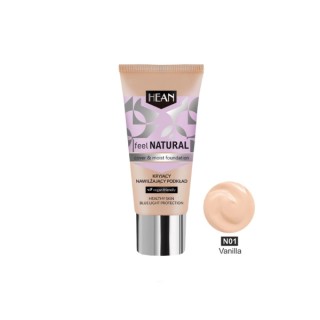 Hean Feel Natural Покриваюча та зволожуюча основа /01/ Vanilla 30 мл