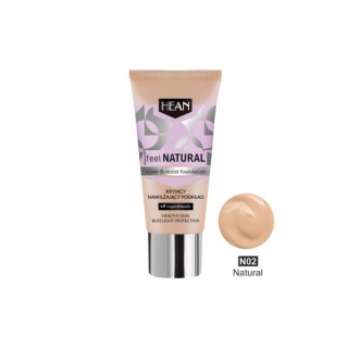 Hean Feel Natural Покриваюча та зволожуюча основа /02/ Natural 30 мл