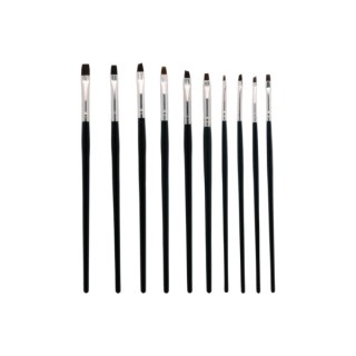 Set of Gel Brushes 10 pcs