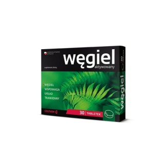 Colfarm Węgiel aktywowany 30 tabletek