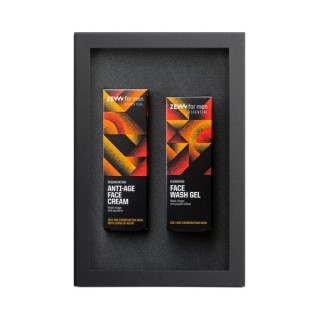 Пакет Zew for Men Essential для чоловіків: крем для обличчя Anti-Age + гель для вмивання