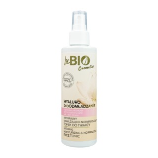 beBio Ewa Chodakowska Hyaluro bioRejuvenation natural Зволожуючий і нормалізуючий тонік для обличчя 200 мл