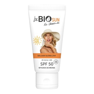 beBio Sun Ewa Chodakowska Бальзам для тіла та обличчя з сонцезахисним фільтром SPF50 75 мл