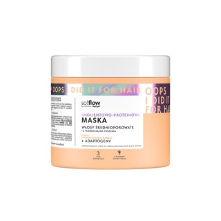 Vis Plantis so!flow Emolientowo-proteinowa Maska do włosów średnioporowatych i z tendecją do puszenia 400 ml