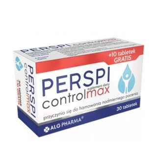 Perspi Control Max 30 tablets + 10 tablets
