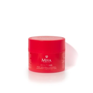 Miya Cosmetics myBEAUTY.lab Зміцнююча та живильна маска для обличчя з розгладжуючим комплексом 8% 50 мл