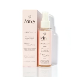 Miya Cosmetics myBEAUTYessence active Есенція для обличчя в легкій туманці Flower BeautyPower 100 мл
