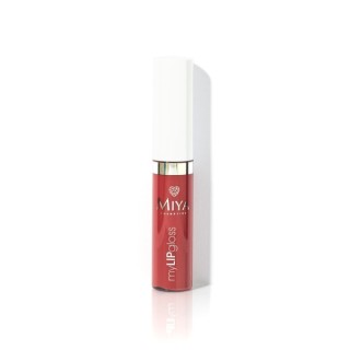 Miya Cosmetics myLIPgloss natuurlijke hydraterende lipgloss met oliën, wassen en vitaminen Dusty Rose 9 ml