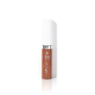 Miya Cosmetics myLIPgloss naturalny nawilżający Błyszczyk do ust z olejkami, woskami i witaminami Nude 9 ml