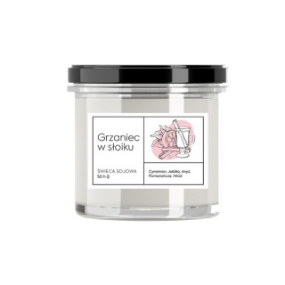 Aroma Home Craft Świeca sojowa Grzaniec w Słoiku 230 ml