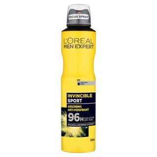 L'Oreal Men Expert Invincible Sport Spray Deodorant 250 ml
