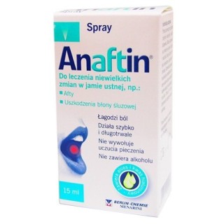 Anaftin orale spray 15 ml