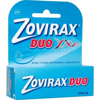 Крем Zovirax Duo 2 г Крем Zovirax Duo 2 г