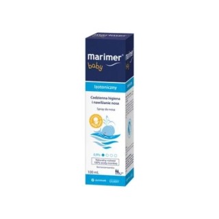 Marimer Baby Een oplossing van natuurlijk zeewater in een spray van 100 ml