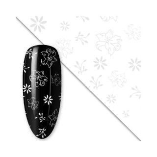 MollyLac White Collection Фольга трансферна 100 см /6/ 1 шт
