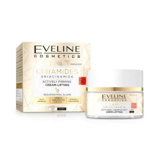 Eveline Ceramides aktywnie ujędrniający Krem-lifting do twarzy 50+ 50 ml
