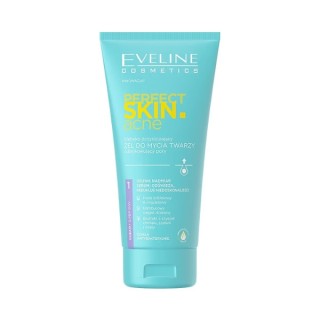 Eveline Perfect Skin Acne deep cleansing face wash gel unclogging pores 150 ml