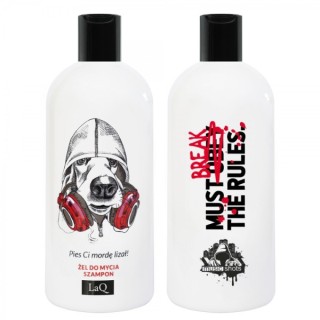 LaQ 2in1 Douchegel en haarshampoo voor mannen Hond 300 ml
