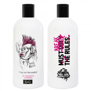 LaQ 2in1 Douchegel en haarshampoo voor mannen Monkey 300 ml