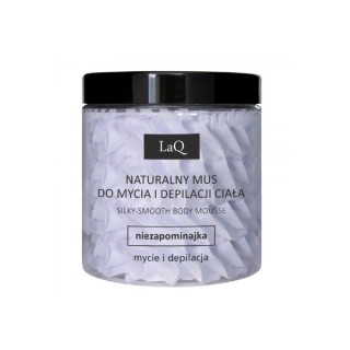 LaQ Króliczka Niezapominajka natural mousse for washing and depilation of the body 100 g