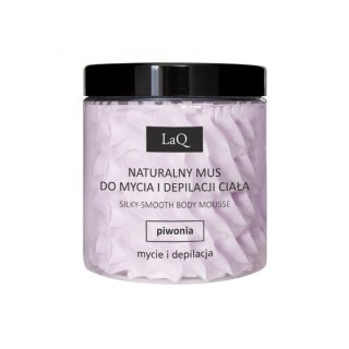 LaQ Kocica Piwonia natural body mousse for washing and depilation 100 g LaQ Kocica Piwonia natural body mousse for washing and depilation 100 g