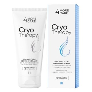 More 4 Care CYROTHERAPY спеціаліст міцелярний шампунь для волосся 200 мл