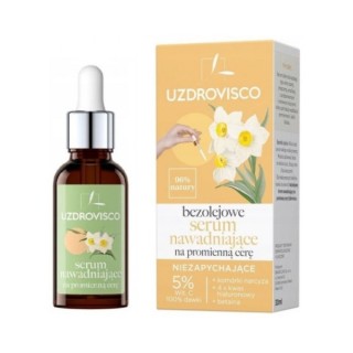 Безмасляна зволожуюча Serum для обличчя Uzdrovisco для сяючої шкіри 30 мл Безмасляна зволожуюча Serum для обличчя Uzdrovisco для сяючої шкіри 30 мл