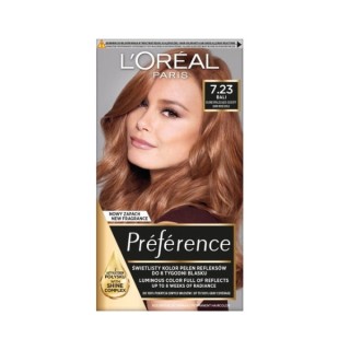 L'oreal Preference Hair dye /7.23/ Blond Opalescent-golden Deep Rose Gold