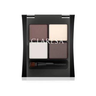 Набір 5 Claresa Pimp My Brow Eyebrow styling shadow /02/ Deep Brown 4,5 г