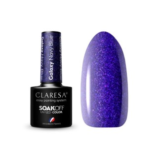 Claresa Galaxy Navy Blue Hybride nagellak 5 g