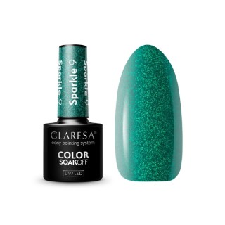 Claresa Sparkle Hybrid nail polish /9/ 5 g