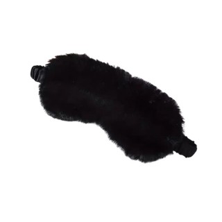 Pluche Slaapoogmasker Black 1 stuk
