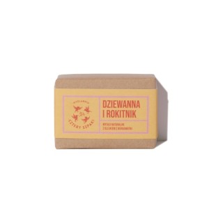 Mydlarnia Cztery Szpaki natural Mullein and Sea Buckthorn soap 110 g Mydlarnia Cztery Szpaki natural Mullein and Sea Buckthorn soap 110 g