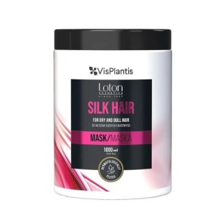Vis Plantis Loton Masker voor droog en dof haar met zijde 1000 ml