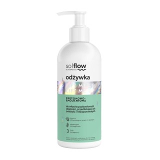 So!flow Protein-Emolent Conditioner for low porosity hair without volume, prolonging its freshness 300 ml