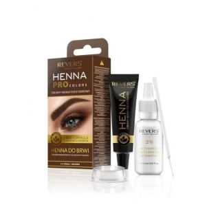 Revers Henna крем для брів і вій /2.0/ Коричневий