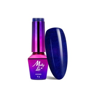 MollyLac /628/ Story Time Magic Night hybride nagellak 5 ml
