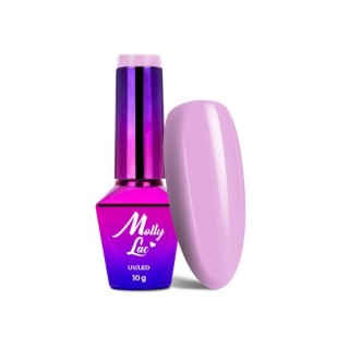 MollyLac /140/ Flamingo Lakier Hybrydowy Dusty Pink 5 ml