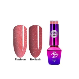 MollyLac /608/ Duo Flashing Lights Lights Everlasting Hybrid Varnish