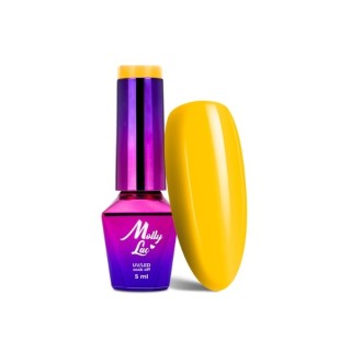 MollyLac /214/ Obsession Hybride Nagellak Honey Diva 5 ml