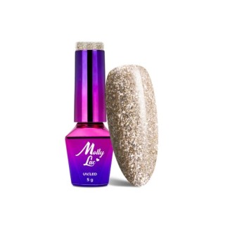 MollyLac /547/ Luxury Glam Godess Hybride Vernis 5 ml