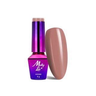 MollyLac /526/ I'm The Nudelover Hybride Nagellak Carmel 5 ml