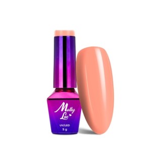 MollyLac /130/ Bubble Tea Hybride Nagellak Sweet Temptation 5 ml